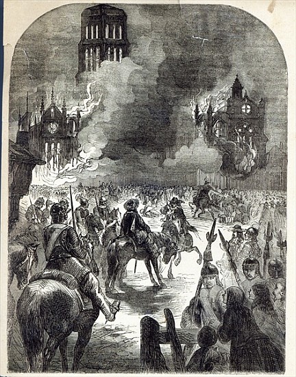 The burning of Old St. Paul''s a Scuola Inglese