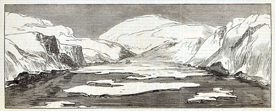 The North Pole Expedition: Discovery Bay, from ''The Illustrated London News'' a Scuola Inglese