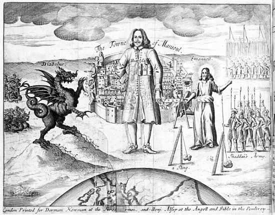 The Town of Mansoul, illustration from ''The Holy War'' John Bunyan a Scuola Inglese