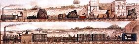 Liverpool and Manchester Railway: Freight and livestock