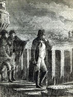 Napoleon watching the Fire of Moscow in 1812