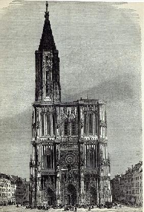 Strasburg Cathedral, from ''The Illustrated London News''