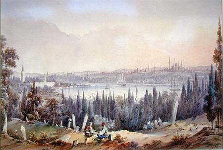 View of the Golden Horn a Scuola Inglese