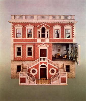 The Tate baby doll's house, 1760 (mixed media) a English School, (18th century)