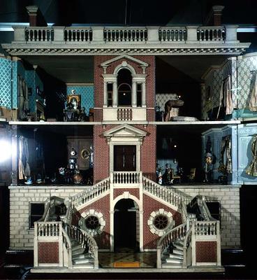 The Tate baby doll's house, c.1760 (mixed media) a English School, (18th century)