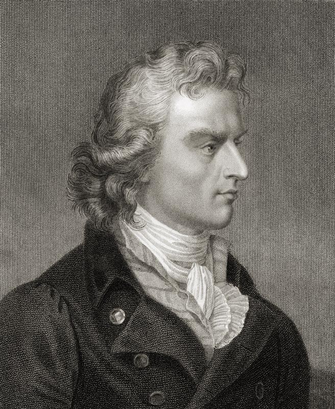Friedrich (Johann Christoph) von Schiller (1759-1805) from 'Gallery of Portraits', published in 1833 a English School, (19th century)