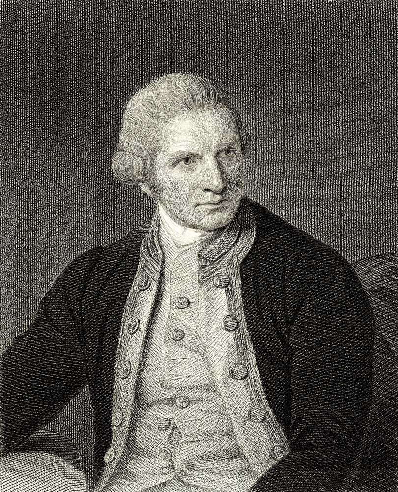 James Cook (1728-79) from 'The Gallery of Portraits', published 1833 (engraving) a English School, (19th century)