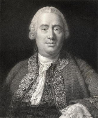 David Hume (1711-76) (engraving) a English School, (19th century)