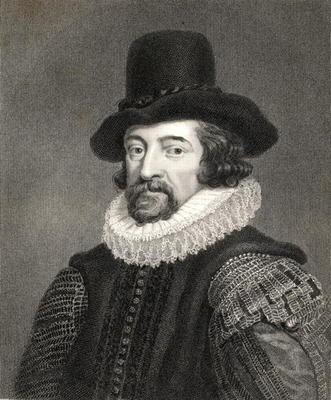 Francis Bacon, 1st Baronet (1561-1626) from 'Gallery of Portraits', published in 1833 (engraving) a English School, (19th century)