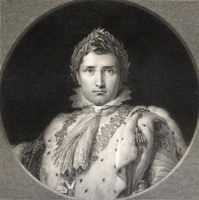 Napoleon Bonaparte (1769-1821) (Emperor of France) from 'The Gallery of Portraits', published 1833 ( a English School, (19th century)