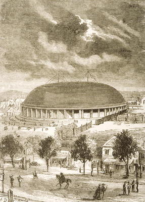 The Mormon Tabernacle, c.1870, from 'American Pictures', published by The Religious Tract Society, 1 a English School, (19th century)