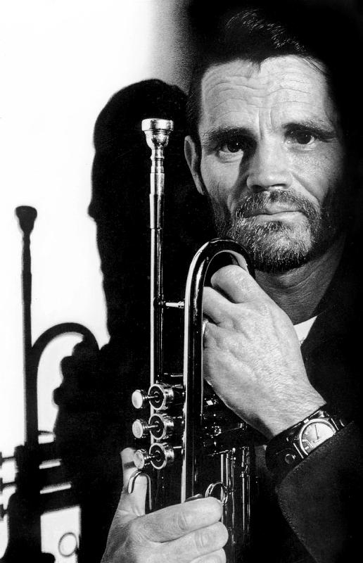 jazz trumpet player Chet Baker a English Photographer, (20th century)