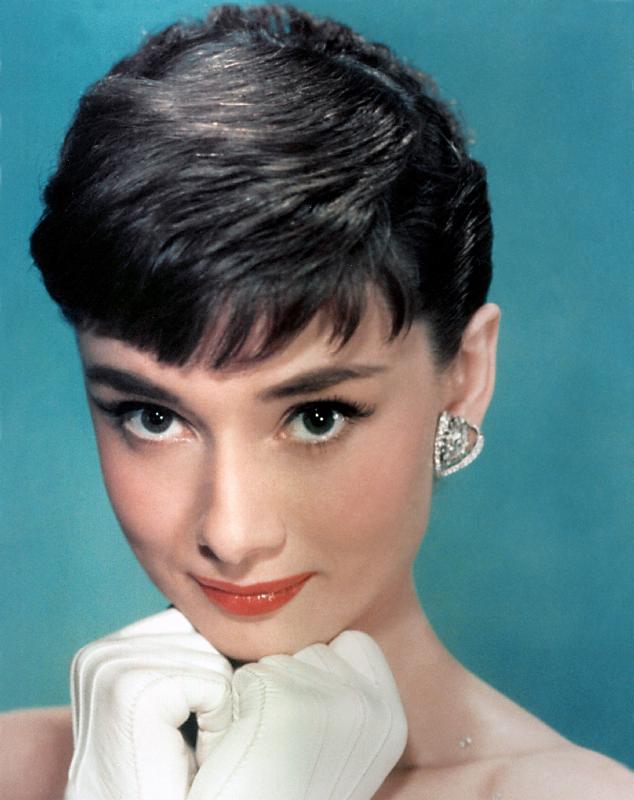 Portrait of the American Actress Audrey Hepburn, photo for promotion of film Sabrina a English Photographer, (20th century)