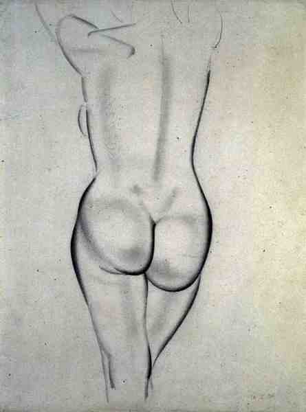 The Nude, 1936 (pencil on paper)  a Eric Gill