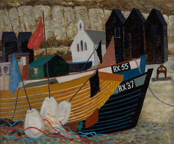 Hastings Remembered (oil on canvas)  a Eric  Hains