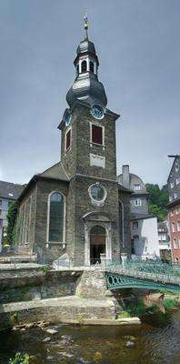 evangelische Kirche Monschau a Erich Teister
