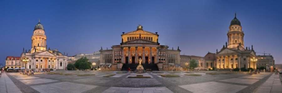 Gendarmenmarkt a Erich Teister