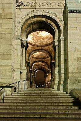 Montmartre - Eingang zur Sacré Coeur a Erich Teister