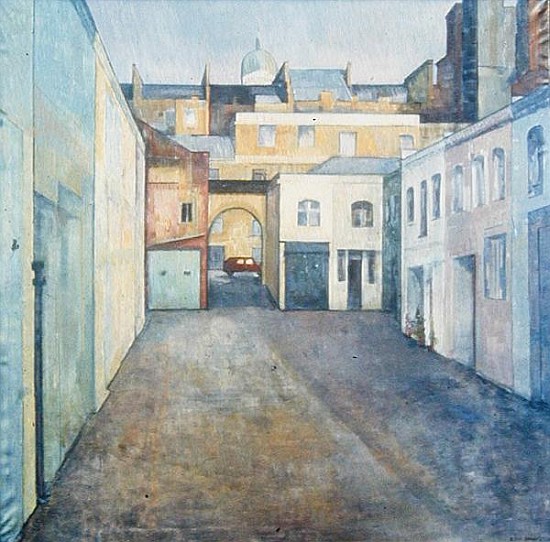 Petersham Place, South Kensington, 1981 (oil on canvas)  a Erin  Townsend