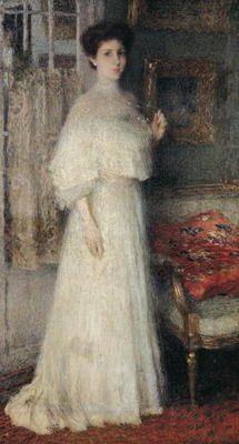 Portrait of Madame Masson (oil on canvas) a Ernest-Joseph Laurent