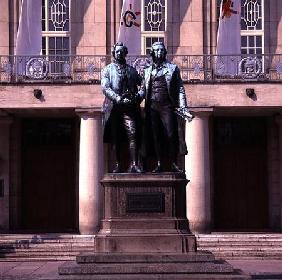 Goethe-Schiller Monument