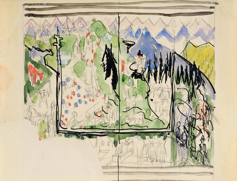 Life (Gujer Design) a Ernst Ludwig Kirchner