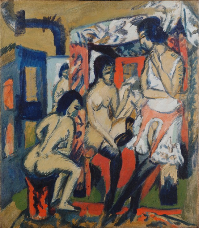 Nudes in Studio a Ernst Ludwig Kirchner