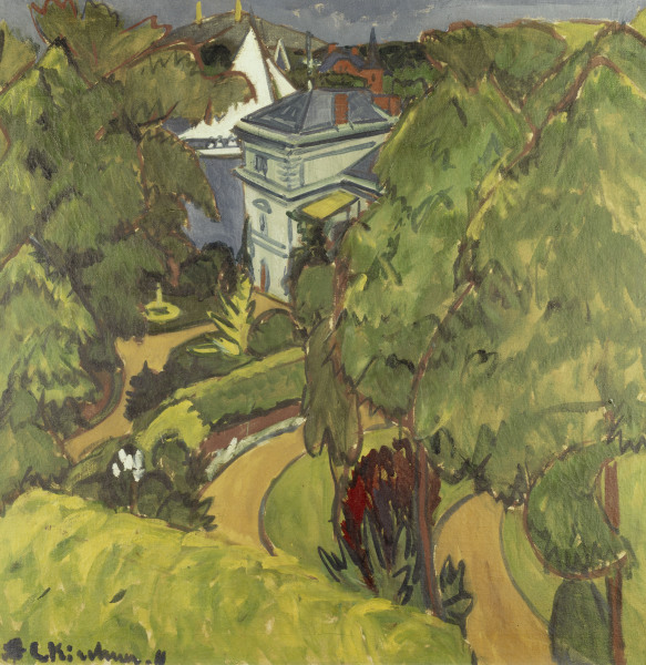 Landscape a Ernst Ludwig Kirchner