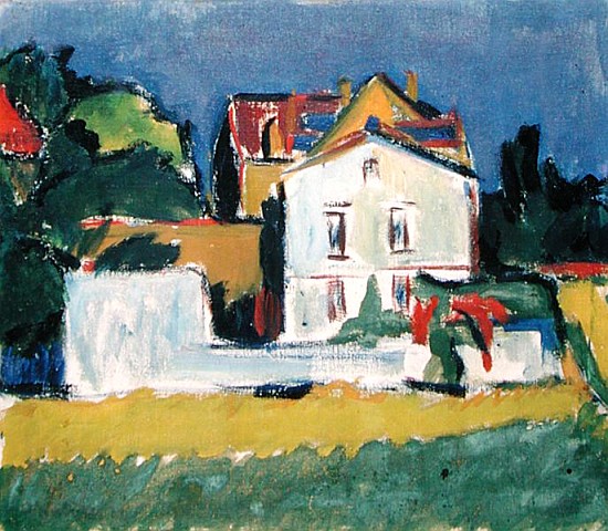 House in a Landscape a Ernst Ludwig Kirchner