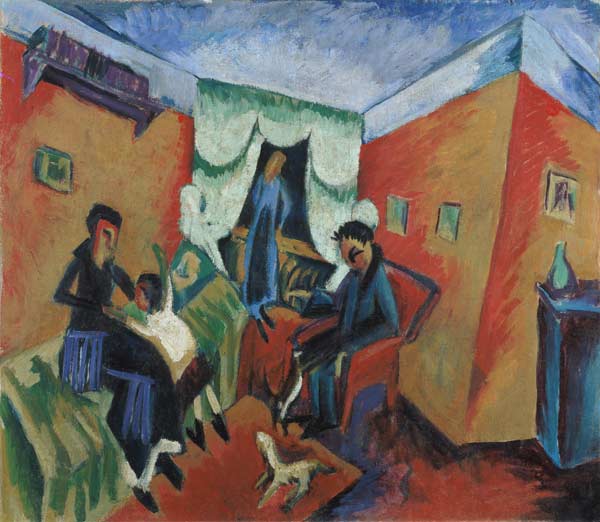 Interno a Ernst Ludwig Kirchner