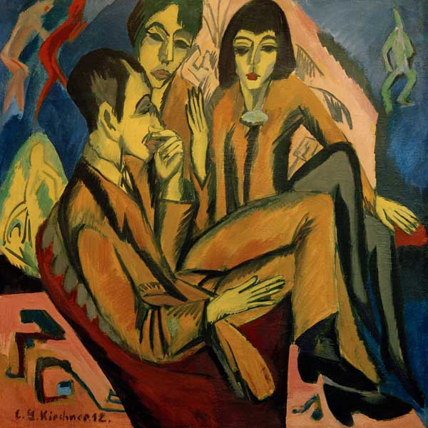 Conversation among artists a Ernst Ludwig Kirchner