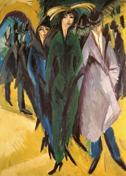 Women on the Street a Ernst Ludwig Kirchner