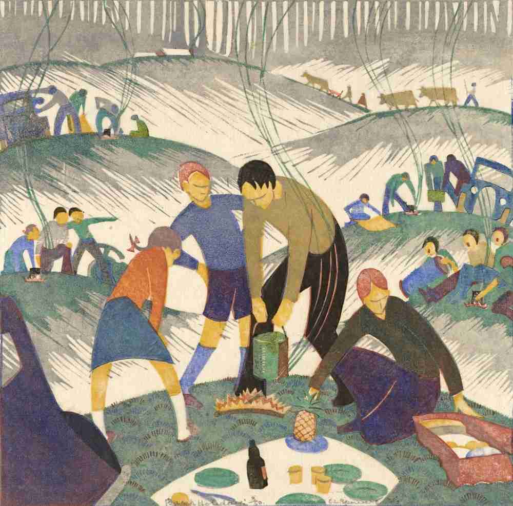 Bank holiday a Ethel Spowers