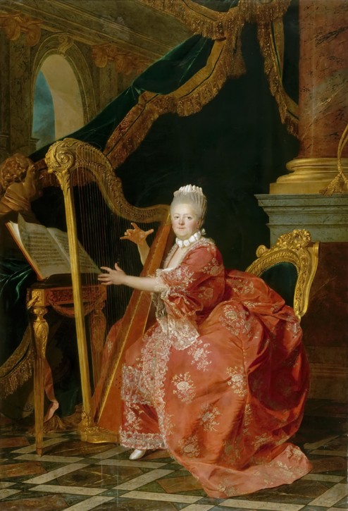 Marie Louise Thérèse Victoire of France (1733-1799) a Etienne Aubry