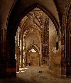 Portal porch of the church piece of Germain in l ' Auxerrois. a Etienne Bouhot