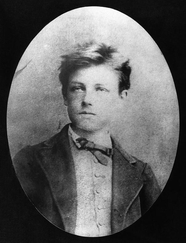 Portrait of Arthur Rimbaud (1854-91), c.1870 (b/w photo)  a Etienne Carjat