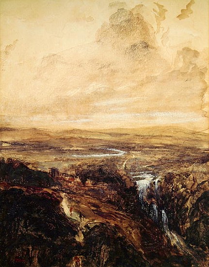 Vallee d''Avergne a Etienne-Pierre Théodore Rousseau