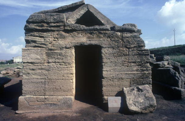 Aedicula Tomb (photo) a Etruscan