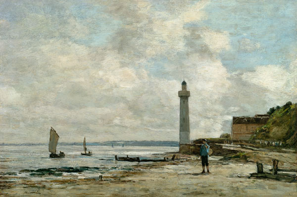 Faro a Honfleur a Eugène Boudin