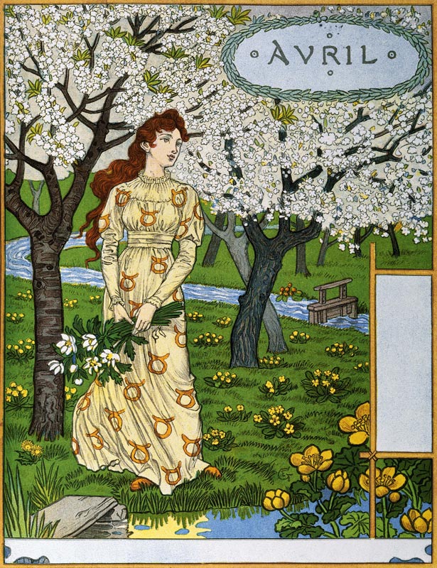 April a Eugene Grasset