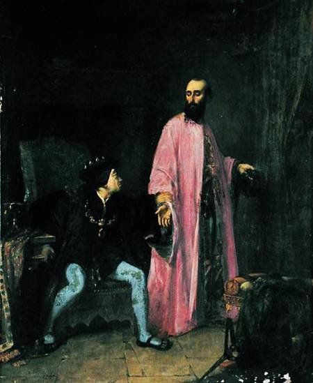 Louis XI (1423-83) and his doctor a Eugene Lagier