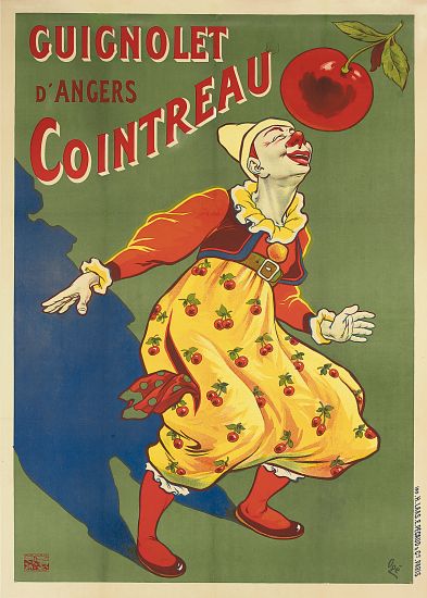 Advertising poster for Guignolet's Cointreau a Eugene Oge