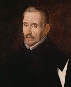 Portrait of Lope Felix de Vega Carpio (1562-1635)  (detail of 102965)