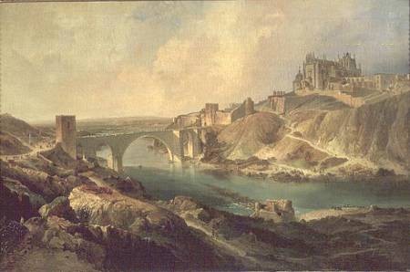 View of Toledo a Eugenio Lucas y Padilla