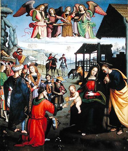 Adoration of the Magi a Eusebio  da San Giorgio