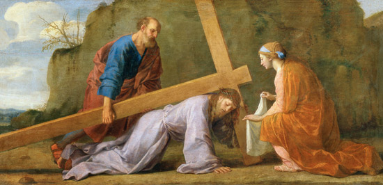 Christ Carrying the Cross a Eustache Le Sueur