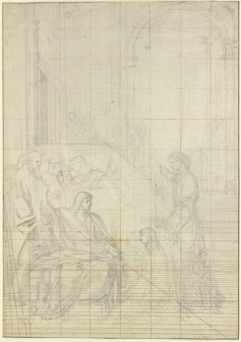 Christus bei Maria und Martha a Eustache Le Sueur