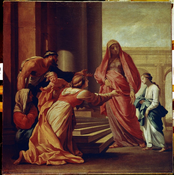 The Presentation of the Blessed Virgin Mary a Eustache Le Sueur
