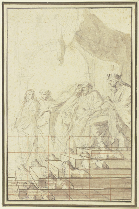 Salomon und die Königin von Saba a Eustache Le Sueur