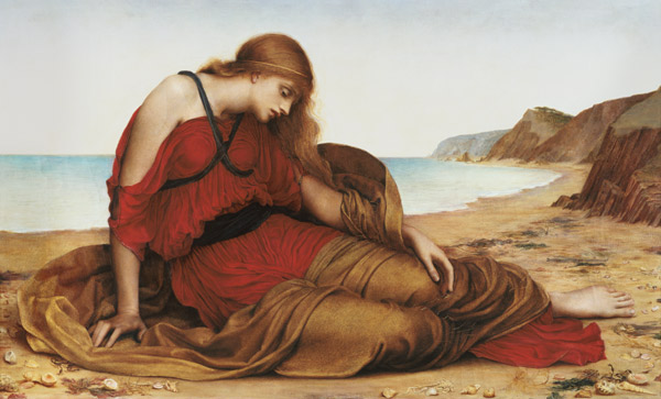 Ariadne at Naxos a Evelyn de Morgan